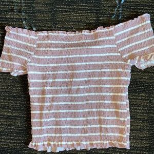 Crop Top/ off the shoulder